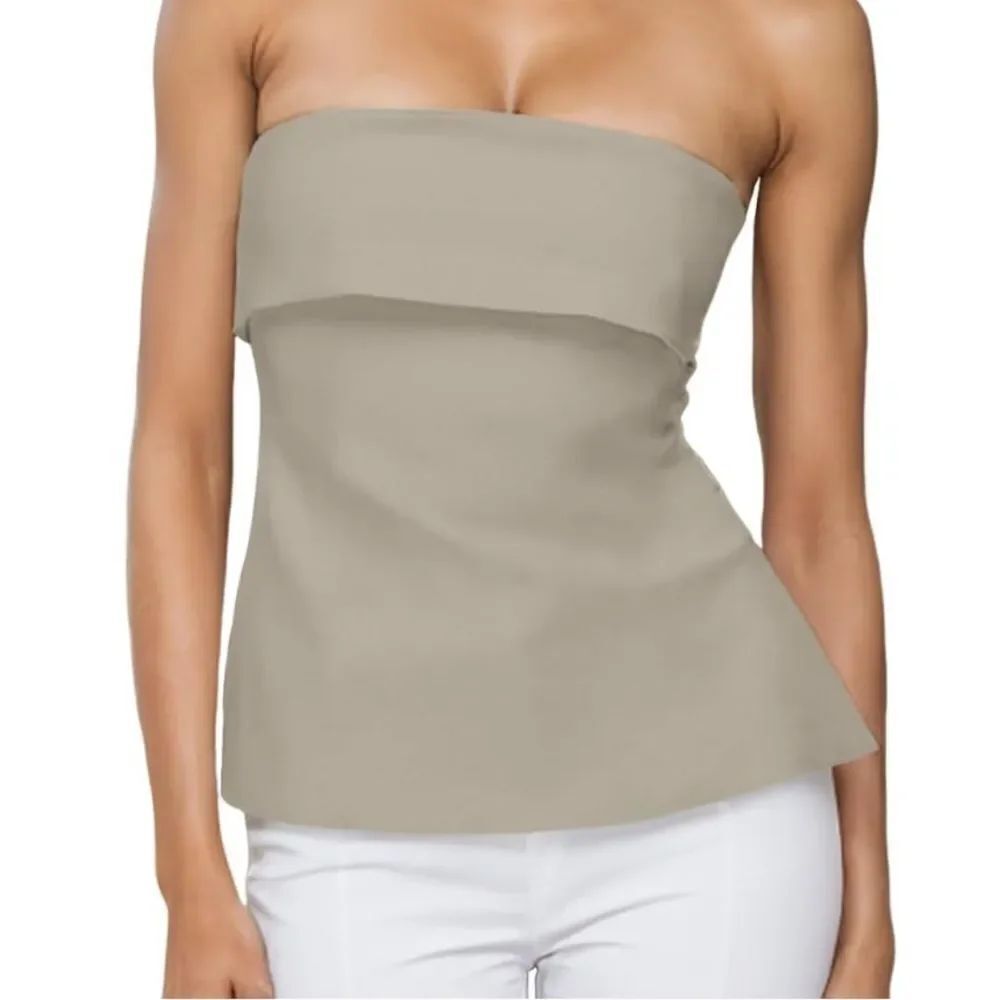 Strapless Stretchy Tube Top - Picture 2 of 5